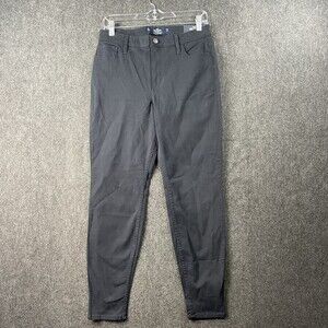 Hollister High rise Super Skinny Stretch Pants Navy Blue Sz 9S W29 L26 NWT